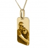 Collier médaillon photo personnalisé saint valentin